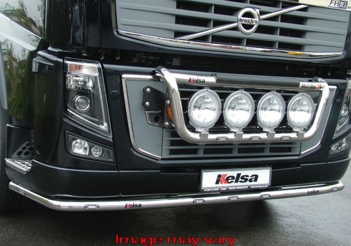 [82VLS02/A] RVS LoBar voor Volvo FM/FH2&3 | 7 Oranje LEDs