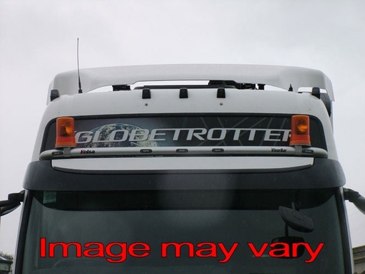 [82VVA02/A] Aluminium VisorBar voor Volvo FM/FH3 | 5 Oranje LEDs