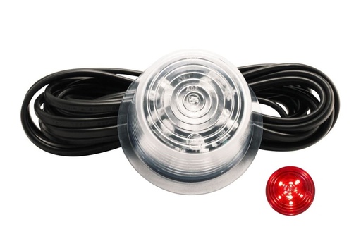 [46350193-C] Gylle LED-Unit Rood met Heldere Lens
