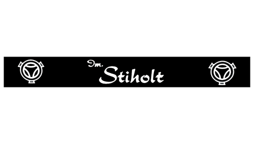[46525038R] Spatlap Stiholt met Retro Design | 250x38cm
