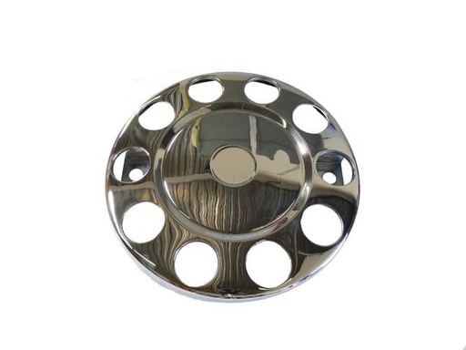 [31015822] Gesloten Boutenbeschermring RVS met Cirkel 22.5" voor Aluminium Velg | 10x335mm