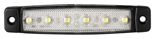[463560007] DASTERI MARKEERVERLICHTING 6-LED 24V - WIT