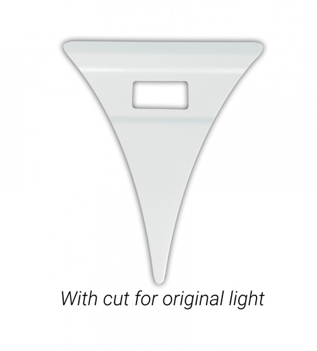 [20000248] Set Spatbord Wedges voor Scania R&S NextGen met Lampgaten voor Zijmarkeringslichten