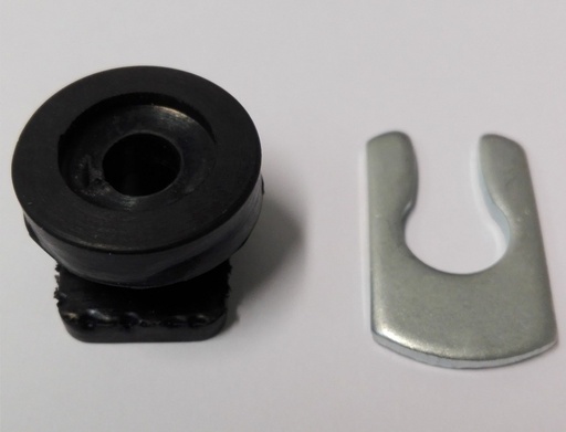 [31091419] Lock-Ring Rubber Mounting Block 19.5"