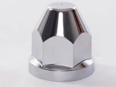 [31101427] Plastic Wheel Nut Cover Chrome | Ø30mm - 48mm High