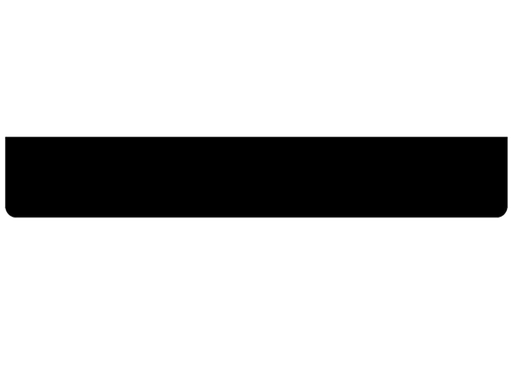 [46550231] Spatlap Achterbumper | Zwart | 250x40cm