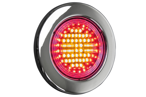 [5800606] IZE LED 3-Chamber Taillight Round (Left)
