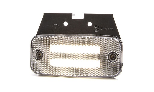 [5820139] LED Markeerlamp 'Two Lines' 12-24V - Wit