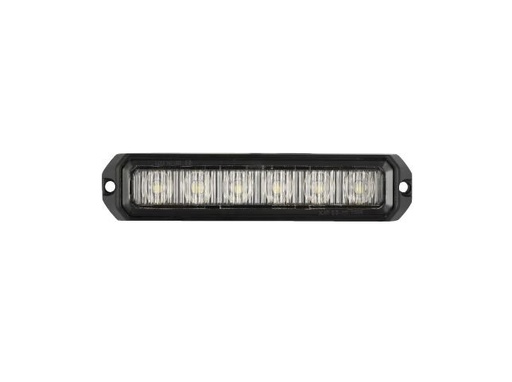 [5850176HP-WM] Strobe Light 6-LED - White