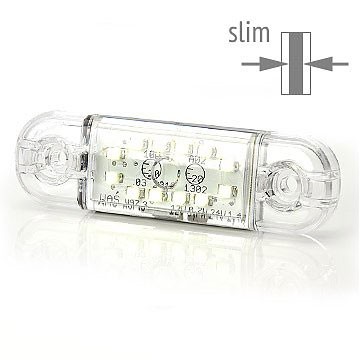 [5800345] 12-LED Ultra Slim Position Light 9-36V - White