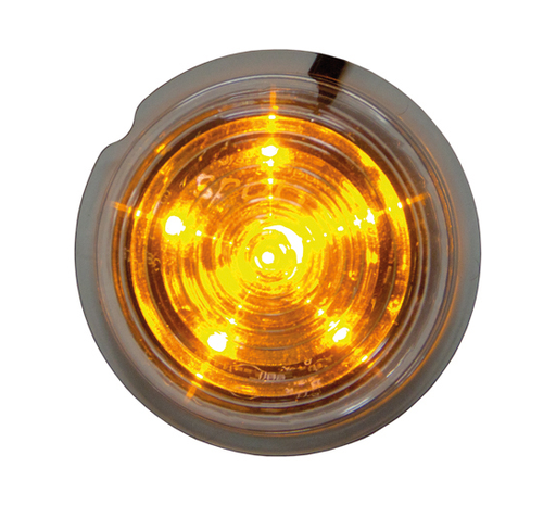[5800406] Viking LED Unit Oranje met Heldere Lens 12/24V