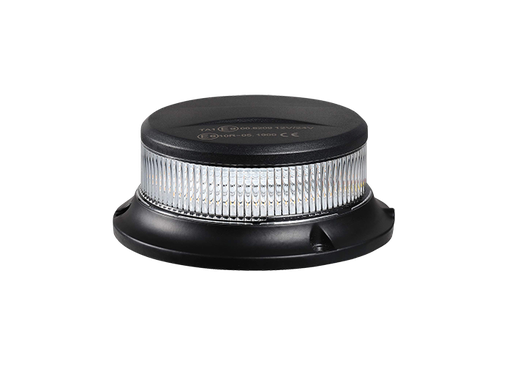 [5809094] LED Zwaai-/Flitslamp met Heldere Lens | 3-Puntsmontage