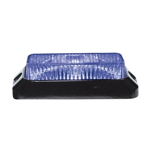 [5850155HP-B] HP FLASH 3 LED Blauw 12/24V