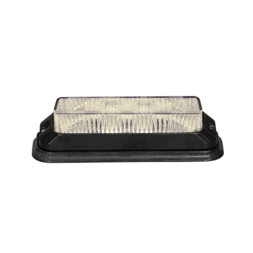 [5850165HP-W] 4-LED "HP FLASH" Strobe/Warning Light White 12-24V