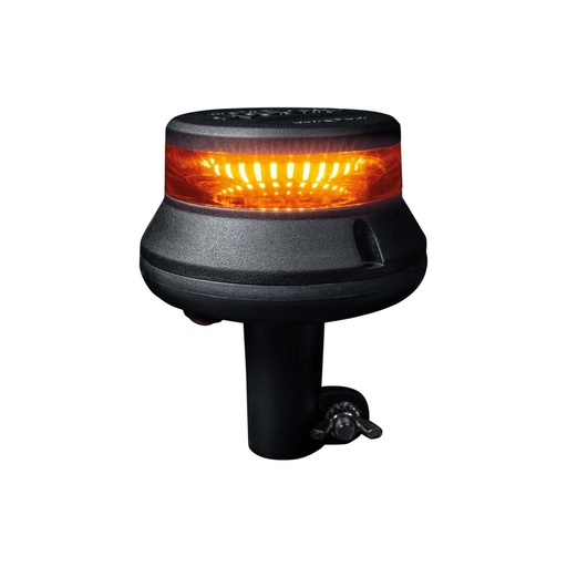 [5850934] Cruise Light LED Beacon Warning Light | Pole Mounting | Smoked Lens | Ø110mm