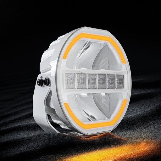 [5270949] Siberia Skylord 9" Full LED Verstraler - Wit