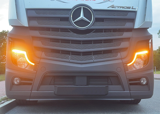 [463621030] DRL LED Units voor Mercedes Actros MP5 - Oranje