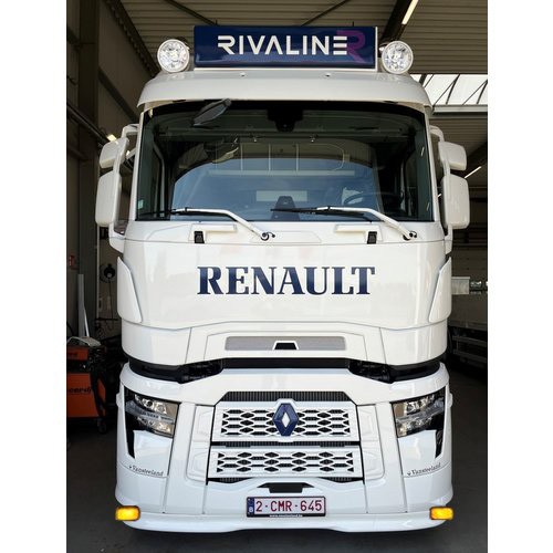 [2RNTSXXOSTLG] Bumper Spoiler for Renault T Series | Type 1 | 2x Yellow Talmu
