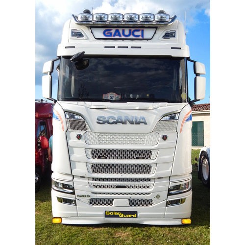 [2SCNGOSXSTLGT2] Bumperspoiler voor Scania NextGen met Lage Bumper | Type 2 | 2x Gele Talmu