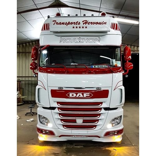 [7DFXF56ZKT1] Sunvisor for DAF XF106 - Type 1