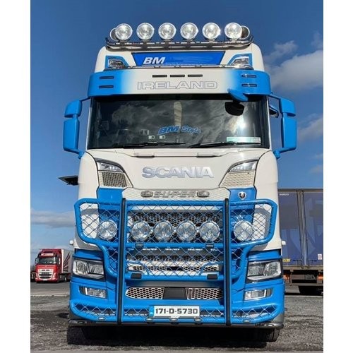 [7SCNG3DOL] Sunvisor for Scania NextGen | Type 3 | 7 Lightholes