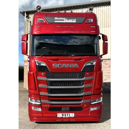 [7SCNG3DXX] Sunvisor for Scania NextGen | Type 2 | 7 Lightholes