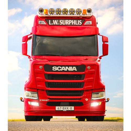 [7SCNG5ARB] Zonneklep voor Scania NextGen | Gebogen Rand