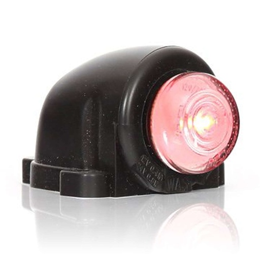 [5800188-R] LED Positielicht "Eyeball" 12/24V - Rood