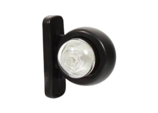 [5800191] Eyeball LED Position Light | Red + White | Rubber foot
