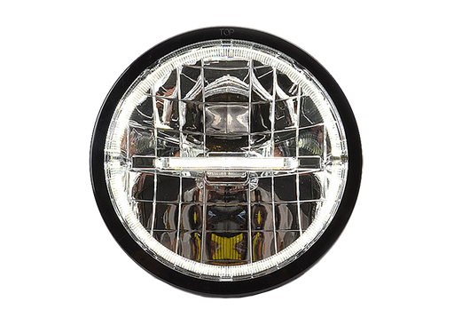 [46350872] WAS Full LED Driving Light 12/24V | Ring and Stripe Position Light