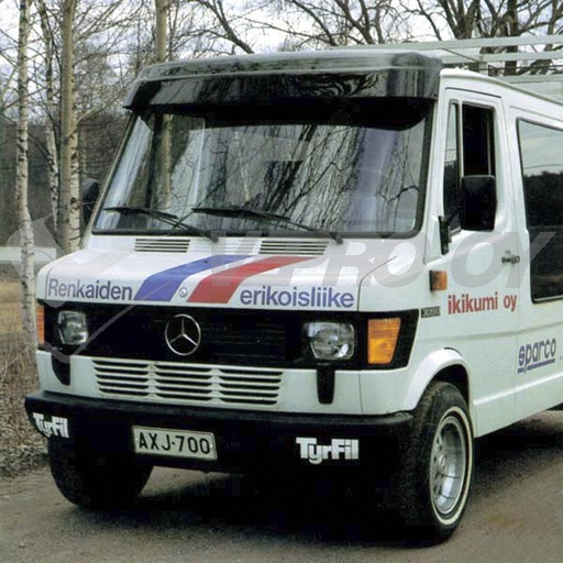 [73043472] Zonneklep voor Mercedes T1 210/410 - Vlak Dak