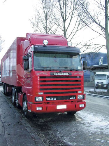 [75041472] Sunvisor for Scania 3 Topline