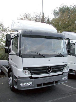 [75125472] Sunvisor for Mercedes Axor II / Atego II & III Low Roof | Without Mirror