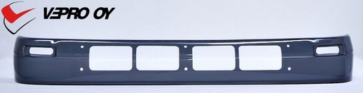[75149872] Plexi voor XL Zonneklep Scania 4 & R-Serie tot 2013 Normal/Highline met Lampgaten voor 2 Markeerlichten & 4 Verstralers