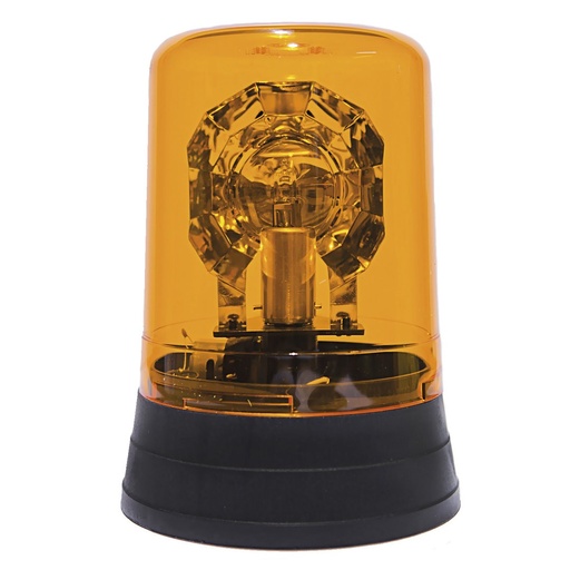 [4635410O] Dasteri Zwaailamp 24V met Oranje Lampglas