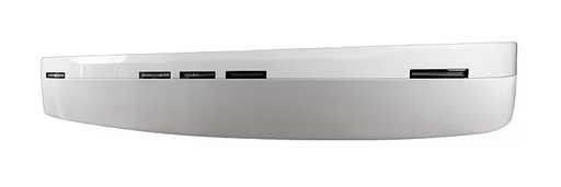 [75156BOW35] XL-Zonneklep "BOW" voor Scania R&S NextGen 2017+ | 5 Positielichten | Hoogte 35cm