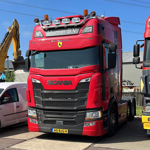 [82864610] RVS Dakbeugel "TOP" voor Scania NextGen R/G/S-Serie Normal & Highline