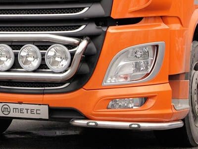 [84850240] Metec Lobar voor DAF XF106 | Hoeken L/R | 4 Witte + 2 Oranje LEDs