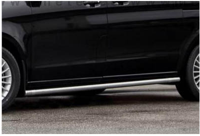 [888731] Metec Sidebars for Mercedes Vito & V-Class L2 2014+ | 3200mm