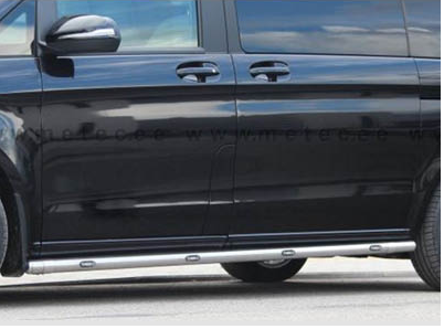 [888733] Metec Sidebars for Mercedes Vito & V-class L2 2014+ | 3200mm | 4 Amber LEDs