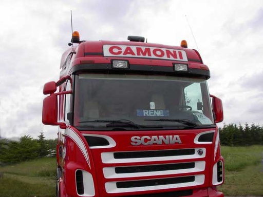 [18203840] Nedking Ultradunne LED Lichtplaat voor Scania R-Serie Highline (135) - Witte LEDs