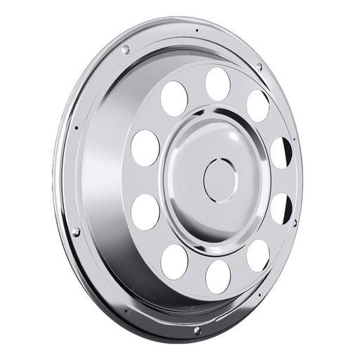 [31010222] SportsLine RVS Wieldop  22,5" Vooras