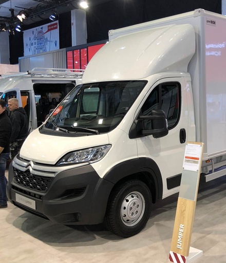 [20450539] 3D Spoiler for Citroën Jumper / Peugeot Boxer / Fiat Ducato 2006+ / Opel Movano 2022+ | Height 75cm