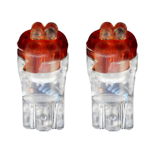 [46350481] T10 Lamps 4-LED Red | Set of 2 Pieces