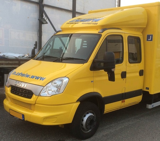[20501939] 3D Spoiler voor Iveco Daily met Dubbele Cabine 1999-2013 | Hoogte 60cm