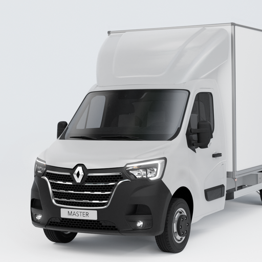 [20607339] 3D Spoiler for Renault Master / Opel Movano 2010+ | Height 85cm