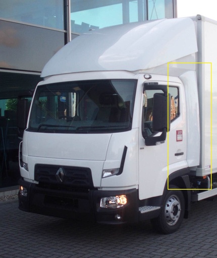 [21171039] Sidefenders for Nissan NT500 / Renault D Series 2.0