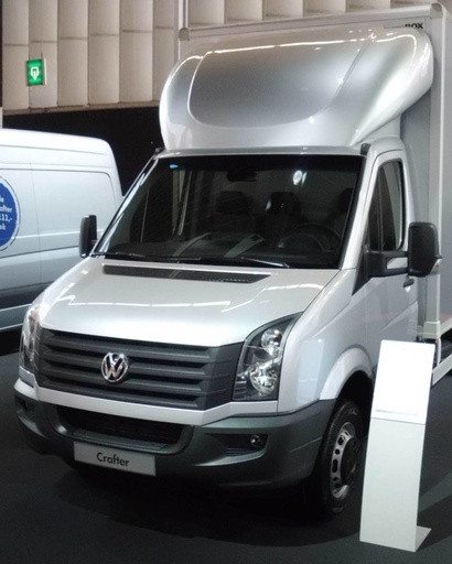 [20383339] 3D Spoiler voor Volkswagen Crafter 2006-2017 | Hoogte 83cm