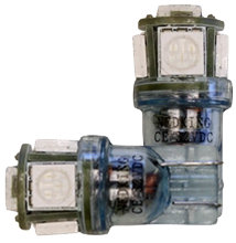 [4635010-B] T10 Lamps with 5 SMD LEDs Blue | Set of 2 Pieces