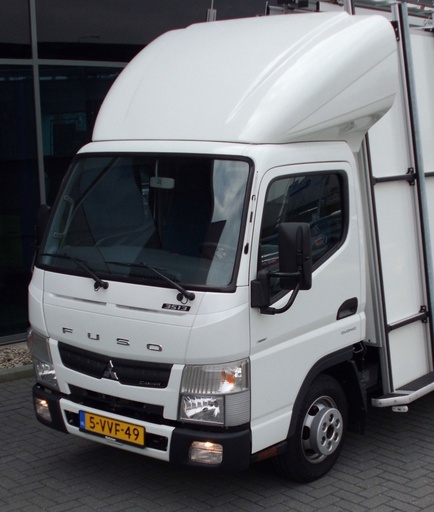 [20144040] 3D Spoiler for Mitsubishi Fuso Canter 2003+ | Height 70cm